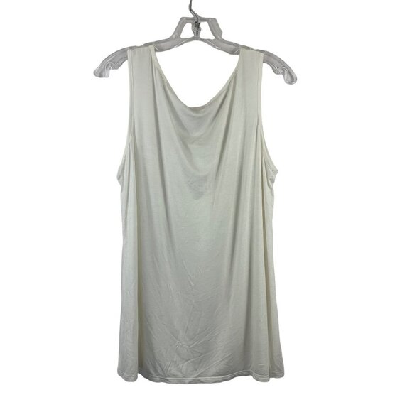Dressbarn Women's Ivory Casual Tank - Picture 2 of 6